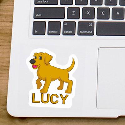 Sticker Hund Lucy Notebook Image