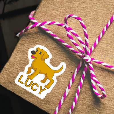 Labrador Sticker Lucy Gift package Image