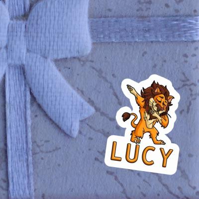 Lion Autocollant Lucy Notebook Image