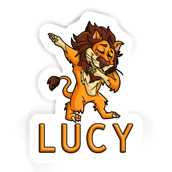 Lion Autocollant Lucy Image