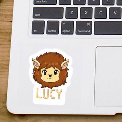 Sticker Lion Lucy Gift package Image