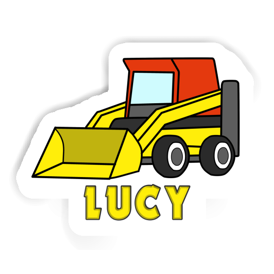 Low Loader Sticker Lucy Laptop Image