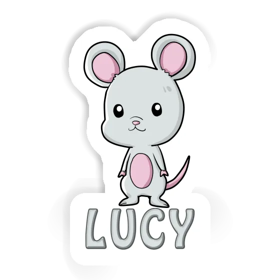 Sticker Mouse Lucy Laptop Image