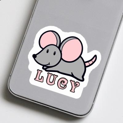 Mouse Sticker Lucy Notebook Image