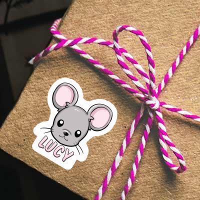 Mousehead Sticker Lucy Notebook Image