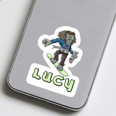 Sticker Lucy Snowboarder Gift package Image