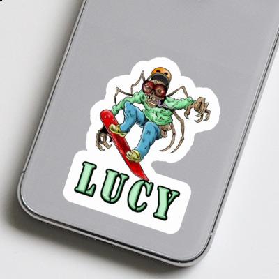 Lucy Sticker Boarder Notebook Image