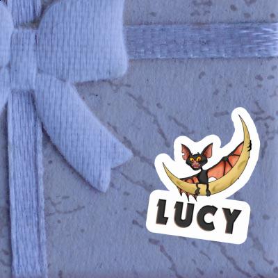 Lucy Sticker Fledermaus Image