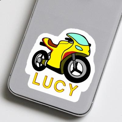 Autocollant Motocyclette Lucy Laptop Image