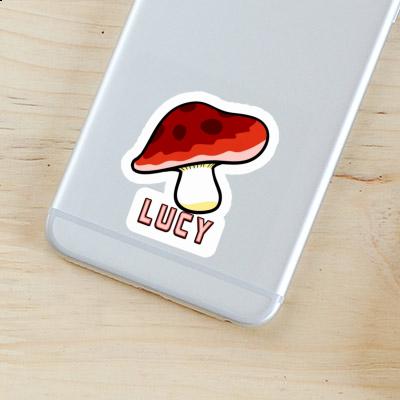 Lucy Sticker Fungal Laptop Image