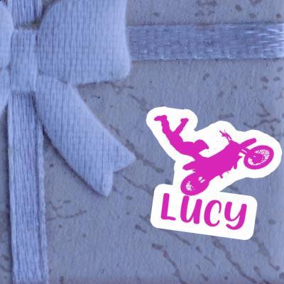 Motocross Rider Sticker Lucy Gift package Image