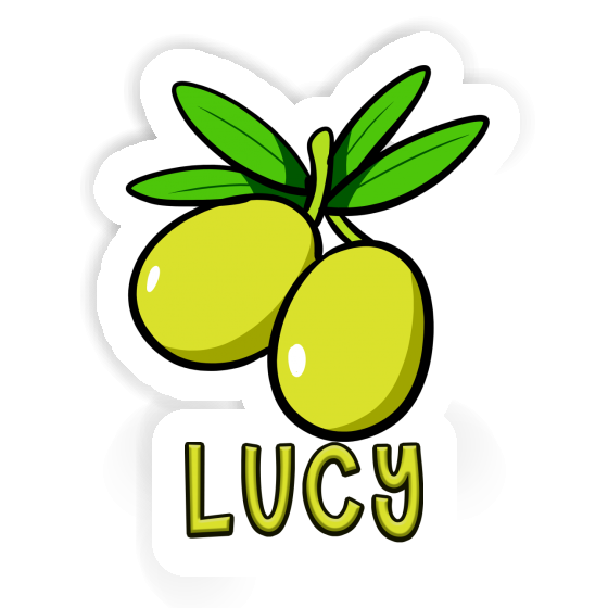 Sticker Lucy Olive Gift package Image