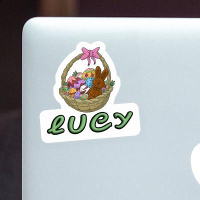 Easter basket Sticker Lucy Gift package Image