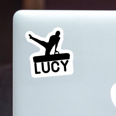 Lucy Sticker Gymnast Image