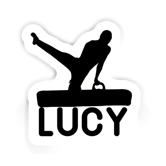 Lucy Sticker Gymnast Image