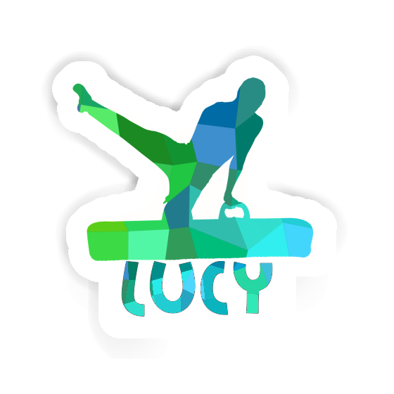 Lucy Sticker Gymnast Image