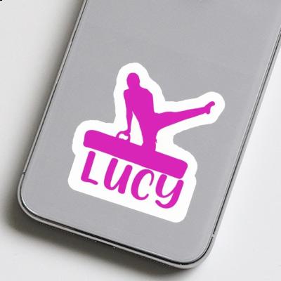 Sticker Lucy Gymnast Laptop Image