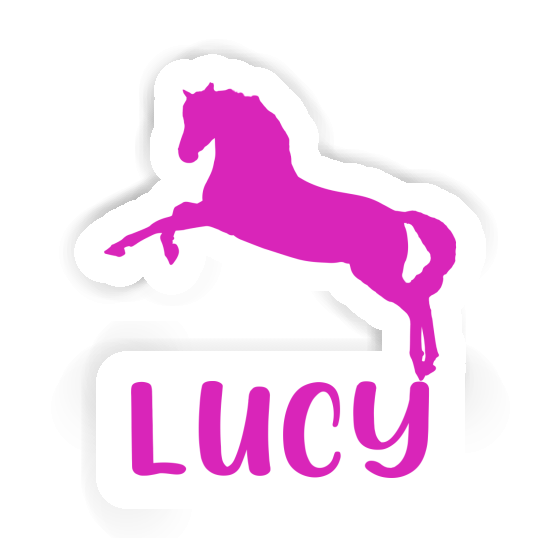 Sticker Pferd Lucy Notebook Image