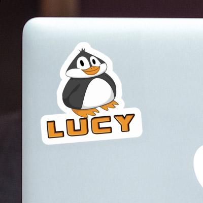 Aufkleber Lucy Pinguin Laptop Image