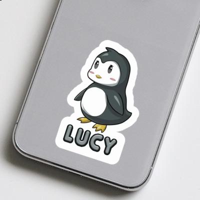 Aufkleber Pinguin Lucy Laptop Image