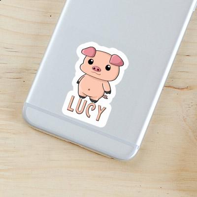 Sticker Piglet Lucy Image