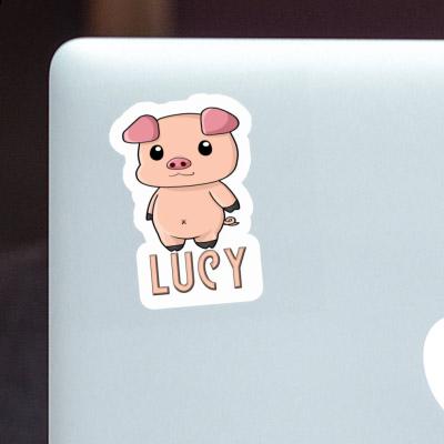 Sticker Piglet Lucy Notebook Image