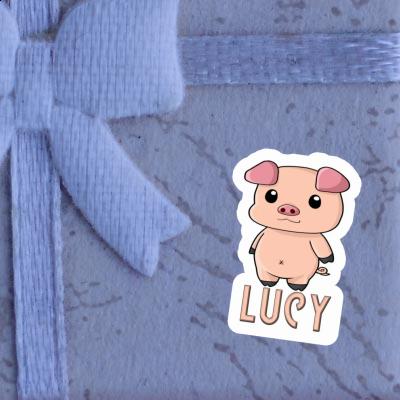 Sticker Piglet Lucy Gift package Image