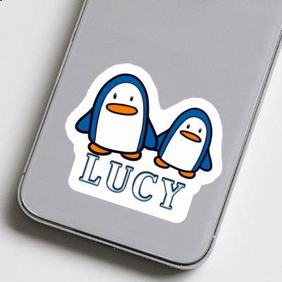 Sticker Lucy Penguin Gift package Image