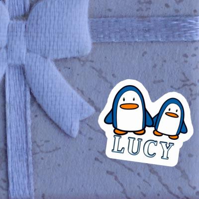 Sticker Lucy Penguin Notebook Image