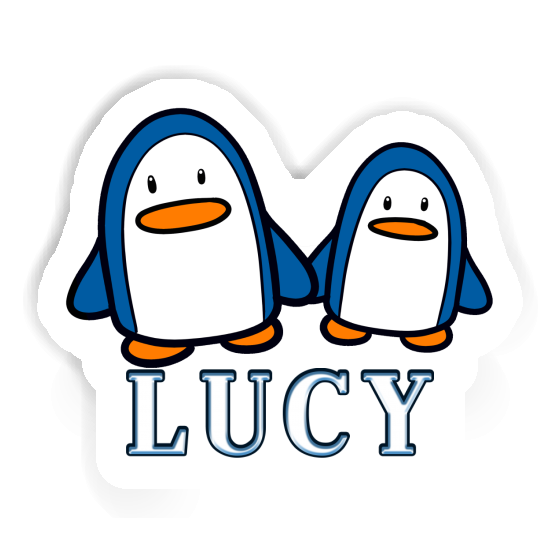 Sticker Lucy Penguin Notebook Image