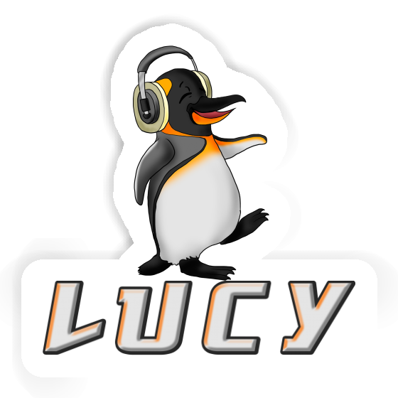 Lucy Sticker Music Penguin Gift package Image