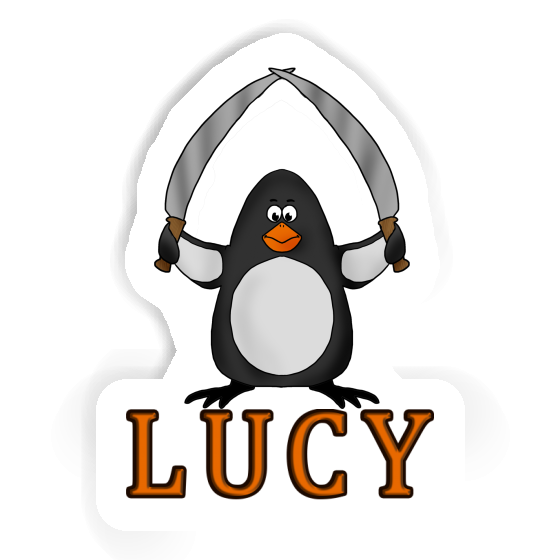 Sticker Lucy Kampfpinguin Laptop Image