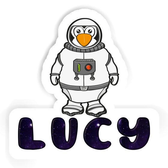 Sticker Lucy Astronaut Notebook Image