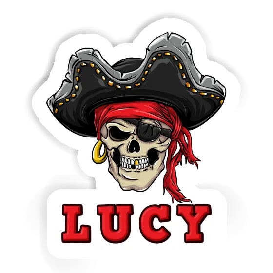 Sticker Pirate Lucy Notebook Image