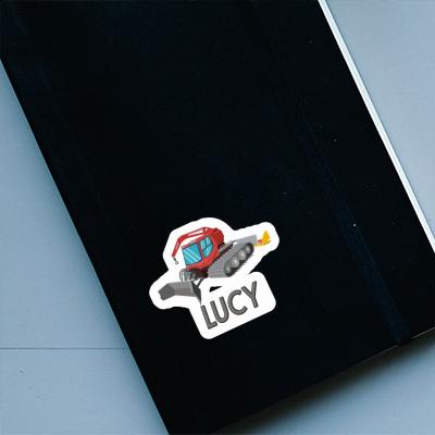 Snow Groomer Sticker Lucy Gift package Image