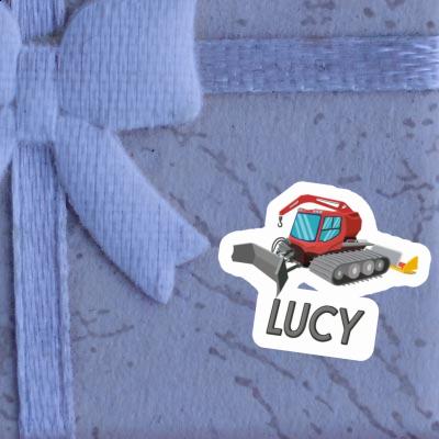 Snow Groomer Sticker Lucy Gift package Image