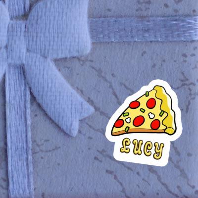 Sticker Pizza Lucy Laptop Image