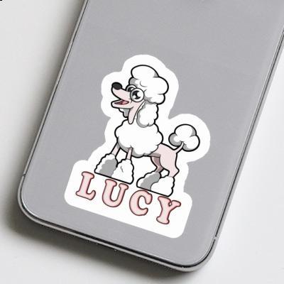 Pudel Sticker Lucy Gift package Image