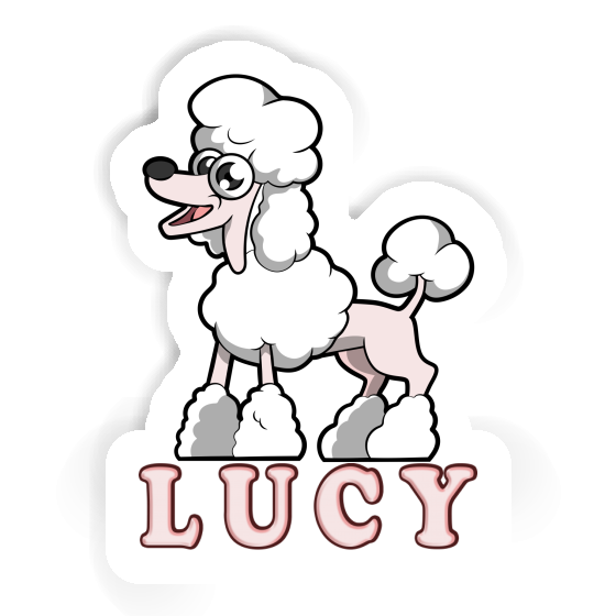 Sticker Lucy Poodle Gift package Image