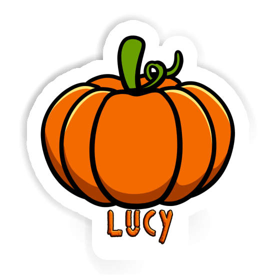 Sticker Pumpkin Lucy Laptop Image