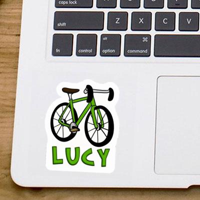 Sticker Lucy Bicycle Image