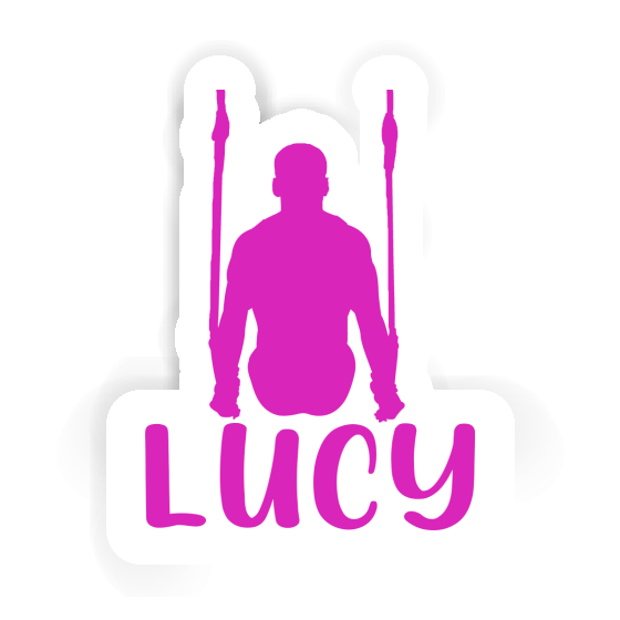 Ring gymnast Sticker Lucy Notebook Image