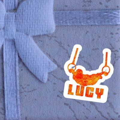 Sticker Lucy Ring gymnast Notebook Image