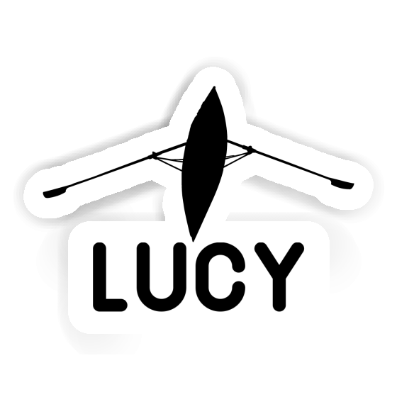 Rowboat Sticker Lucy Laptop Image