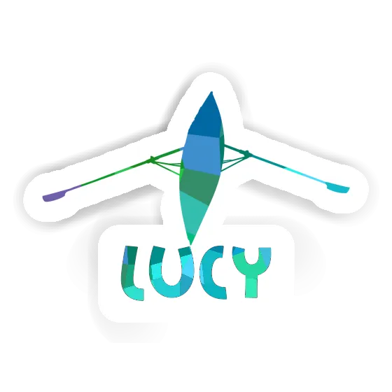 Lucy Sticker Rowboat Laptop Image