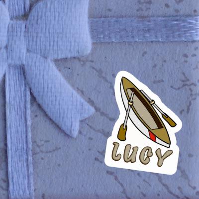 Sticker Lucy Rowboat Laptop Image