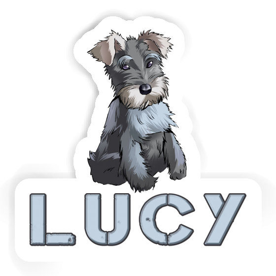 Lucy Sticker Schnauzer Gift package Image