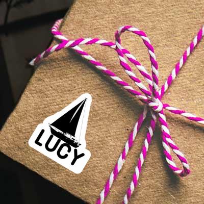 Sailboat Sticker Lucy Image