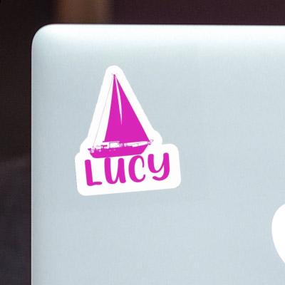 Sticker Lucy Sailboat Notebook Image