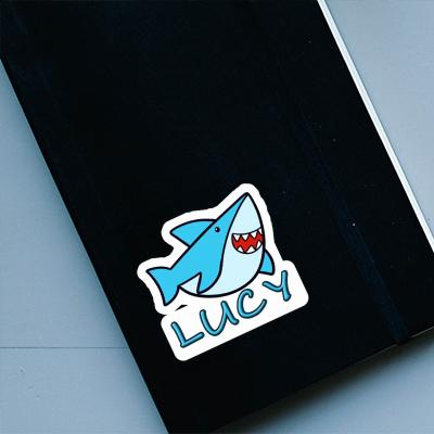 Lucy Autocollant Requin Laptop Image